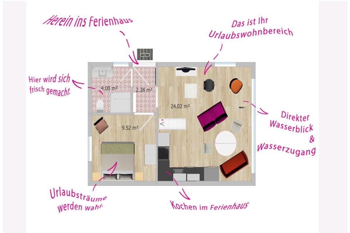 Haus Frieda Villa Breege Eksteriør billede